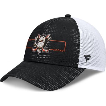 Casquette trucker noire et blanche Structured Meshback Anaheim Ducks NHL Fanatics