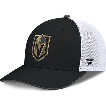 Casquette trucker noire et blanche Structured Mid-Crown Vegas Golden Knights NHL Fanatics
