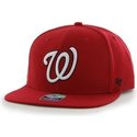 casquette-plate-rouge-snapback-unie-avec-logo-lateral-mlb-washington-nationals-47-brand