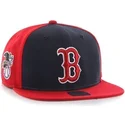 casquette-plate-rouge-snapback-unie-avec-logo-lateral-mlb-boston-red-sox-47-brand