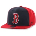 casquette-plate-rouge-snapback-unie-avec-logo-lateral-mlb-boston-red-sox-47-brand