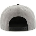 casquette-plate-grise-snapback-unie-mlb-newyork-yankees-47-brand