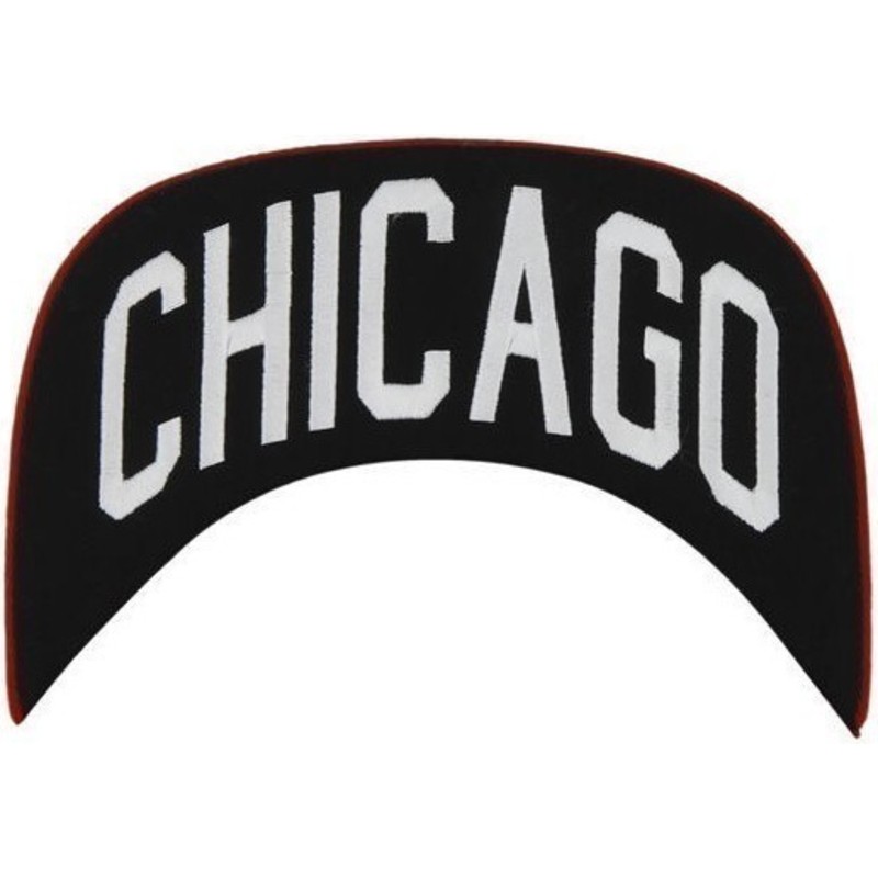 casquette-plate-rouge-snapback-unie-nhl-chicago-blackhawks-47-brand