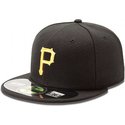 casquette-plate-noire-ajustee-59fifty-authentic-on-field-pittsburgh-pirates-mlb-new-era