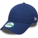 casquette-courbee-bleue-ajustable-9forty-basic-flag-new-era